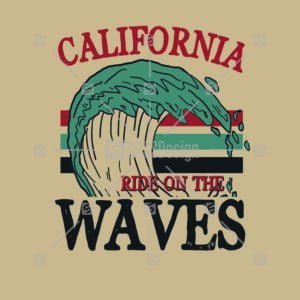 Vintage California Beach