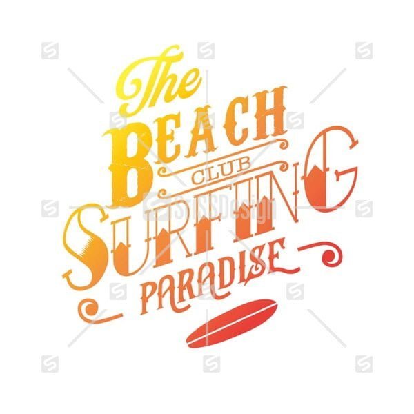 surfing  typographic gradient t-shirt design print poster vector illustration label,symbol,sign posters